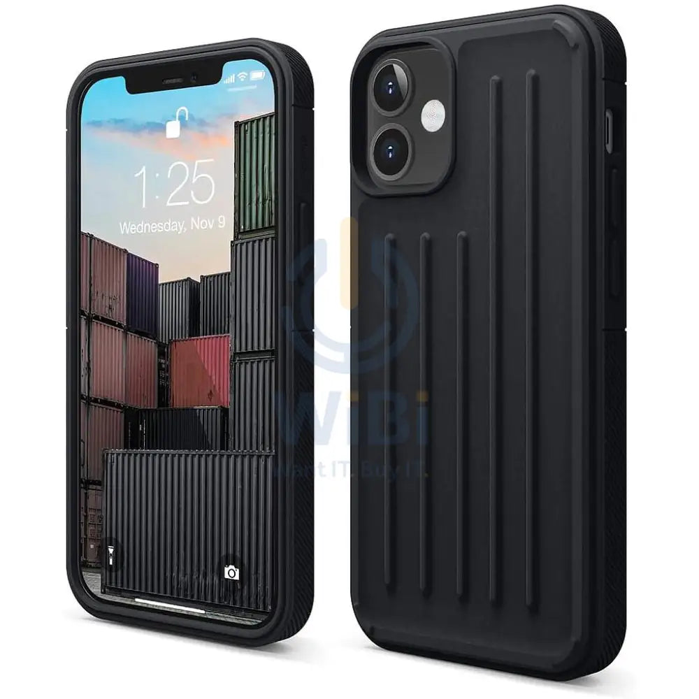 Elago iPhone 12 mini Armor Case - Black Accessories > Mobiles & Tablets > Mobiles > Screen Protectors & Covers
