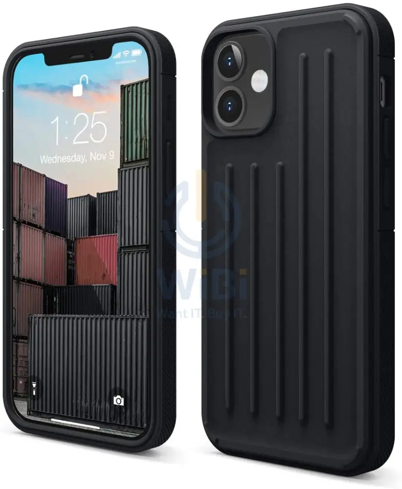 Elago iPhone 12 mini Armor Case - Black Accessories > Mobiles & Tablets > Mobiles > Screen Protectors & Covers