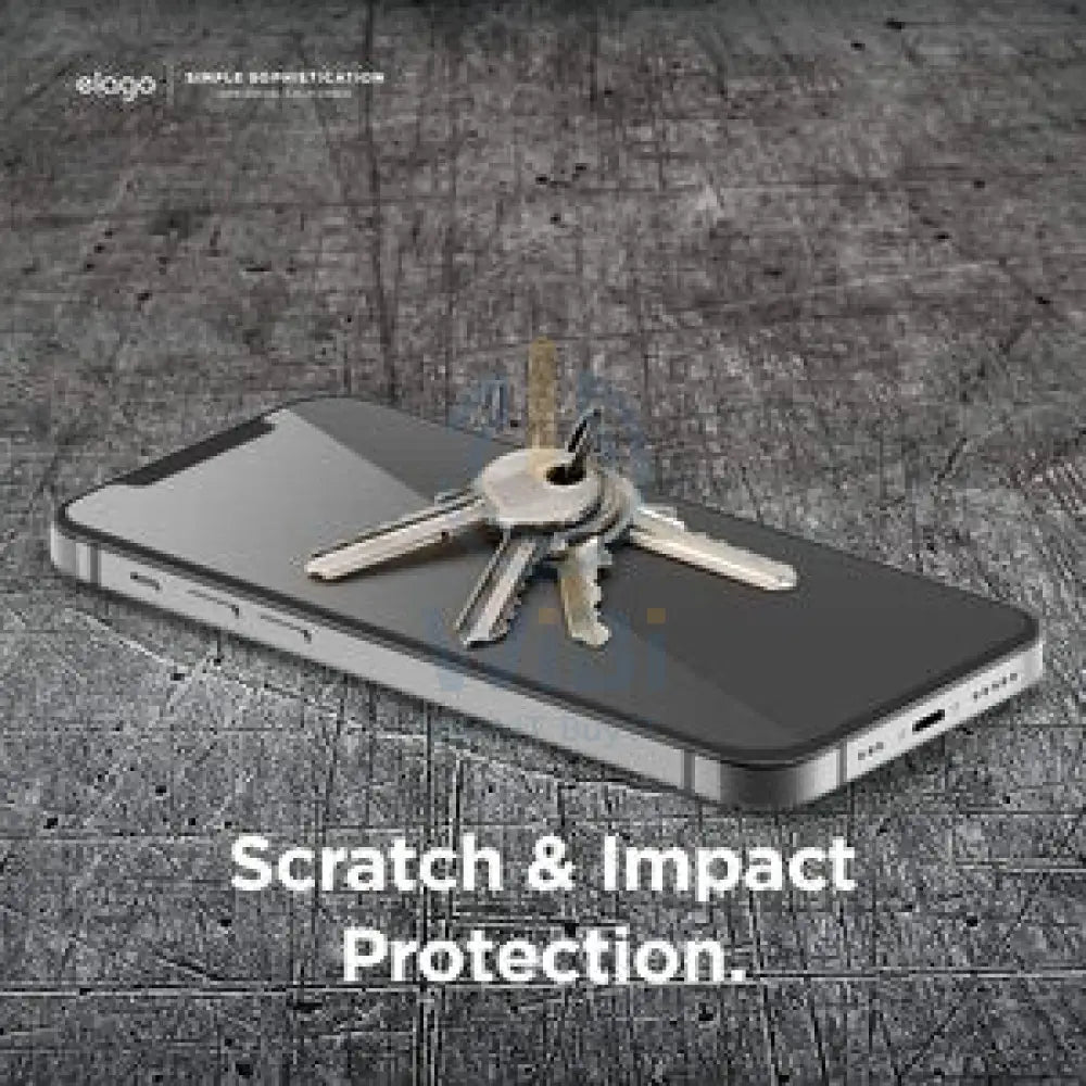 Elago iPhone 12 / iPhone 12 Pro Tempered Glass + Screen Protector Accessories > Mobiles & Tablets > Mobiles > Screen