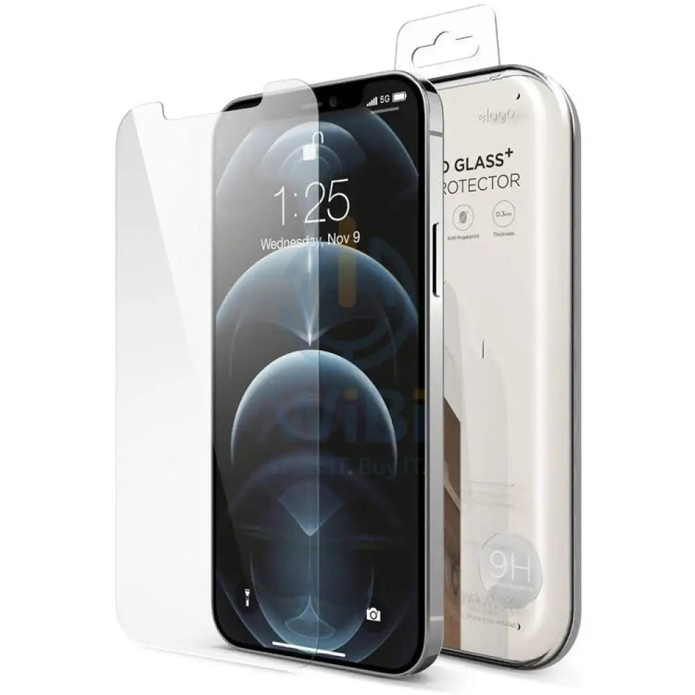 Elago iPhone 12 / iPhone 12 Pro Tempered Glass + Screen Protector Accessories > Mobiles & Tablets > Mobiles > Screen