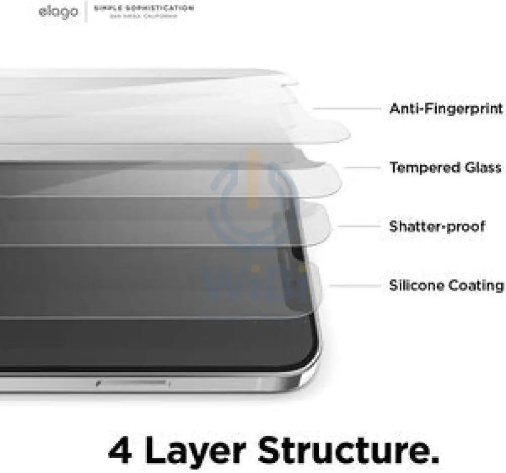 Elago iPhone 12 / iPhone 12 Pro Tempered Glass + Screen Protector Accessories > Mobiles & Tablets > Mobiles > Screen