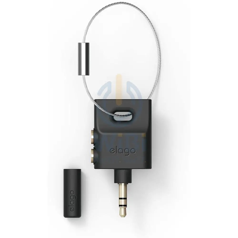 Elago Key Ring AUX Splitter for Headphones & Earphones - Black Accessories > Other Peripherals