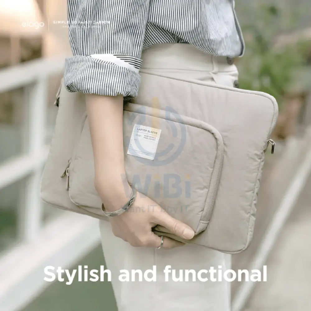 Elago LapTop 12’’ - 14’’ Pocket Sleeve - Stone Accessories > Mobiles & Tablets