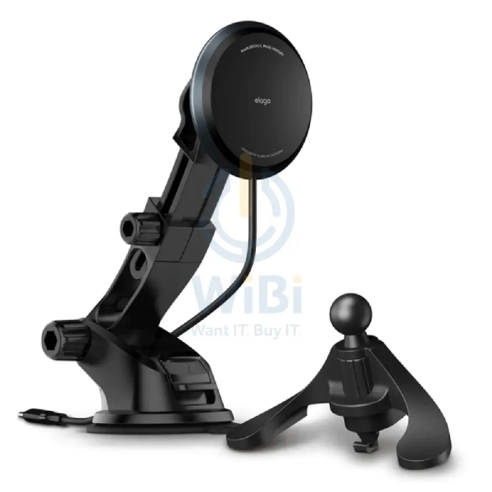 Elago M Car MagSafe Charger Phone Mount - Dark Grey - Dark Grey Accessories > Mobiles & Tablets