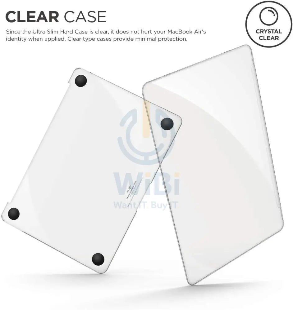 إلاجو ماك بوك اير 13''إم1 1 (2019-) ألترا نحيف حافظة شفاف - شفاف اكسسوارات >لابتوب اكسسوارات