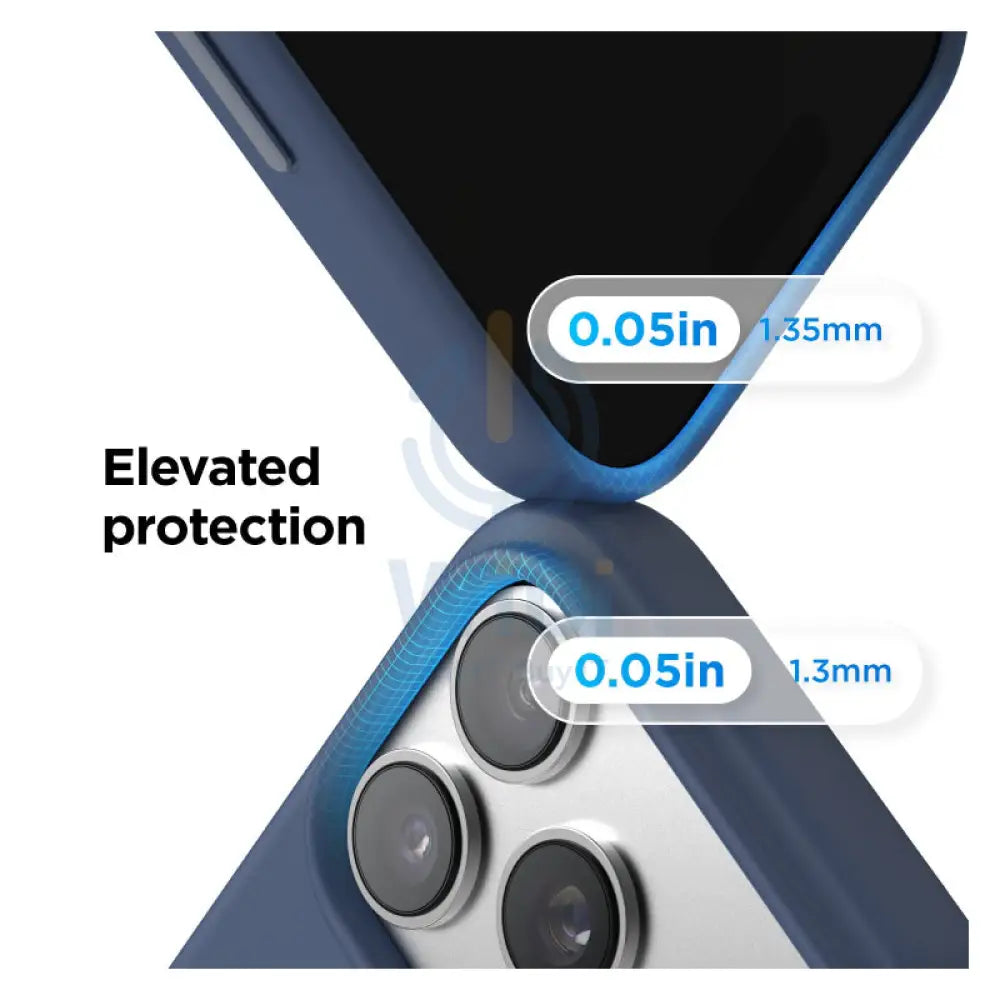 Elago Magnetic Silicone Case (Camera Control Key Included) For Apple iPhone 17 Pro - Jean Indigo Accessories > Mobiles