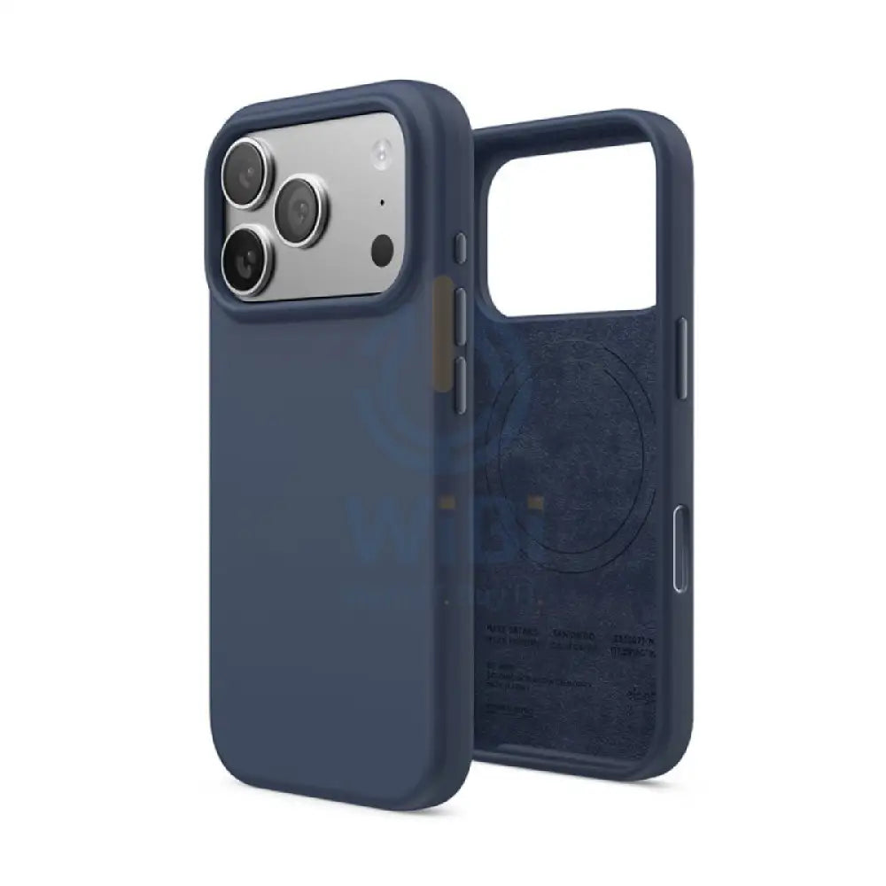 Elago Magnetic Silicone Case (Camera Control Key Included) For Apple iPhone 17 Pro - Jean Indigo Accessories > Mobiles