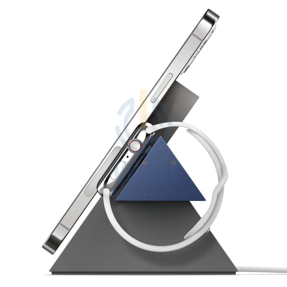 Elago MagSafe Charging MS5 Duo (Compatible with MagSafe Charger & Apple Watch Charger) - Dark Grey / Jean Indigo - Dark