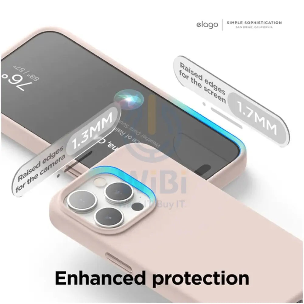 Elago MagSafe Magnetic Silicone Case - Apple iPhone 15 Pro / Lovely Pink Accessories > Mobiles & Tablets > Mobiles >