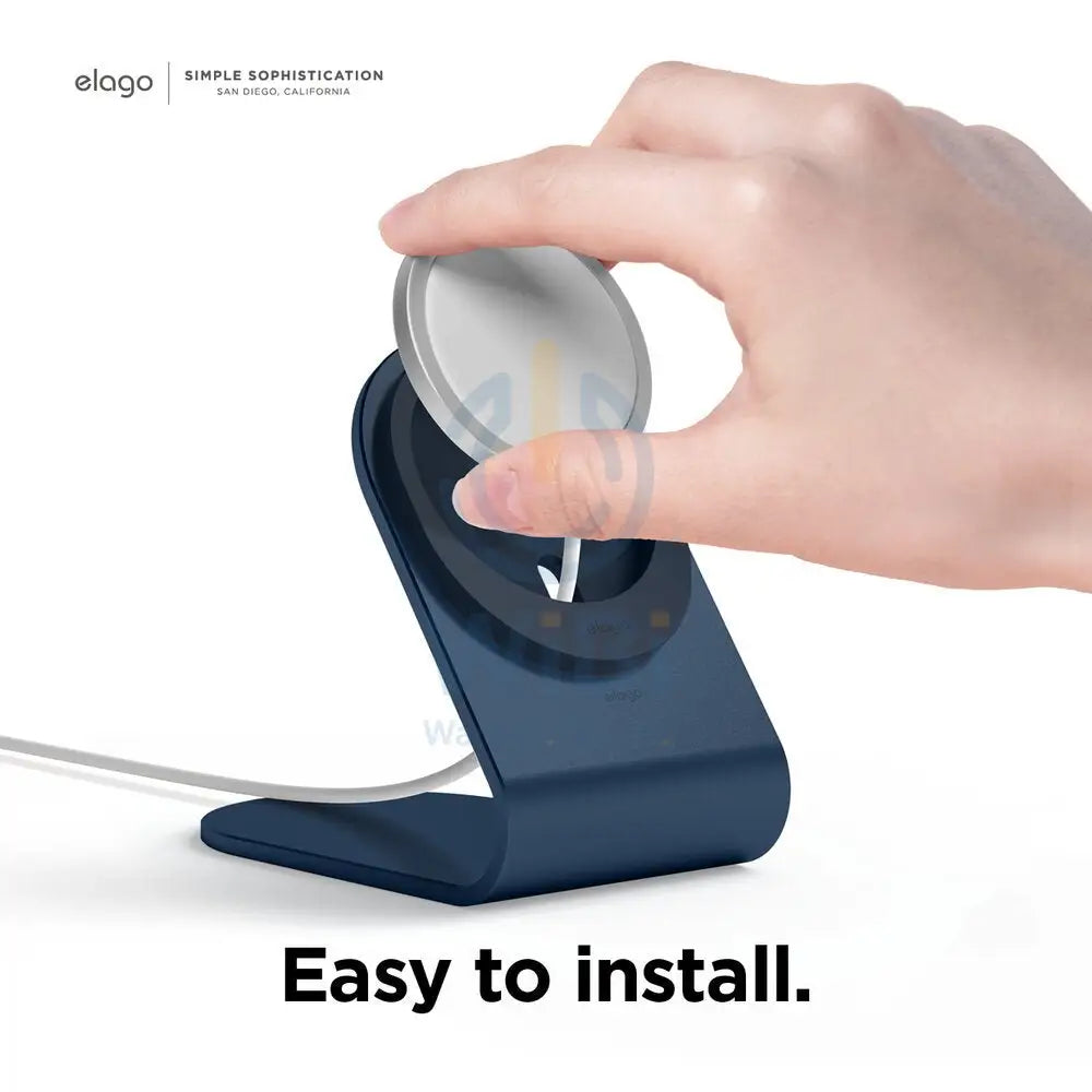 Elago MS3 Aluminum Charging Stand for MagSafe - Jean Indigo Accessories > Mobiles & Tablets > Mobiles > Mobile Holder