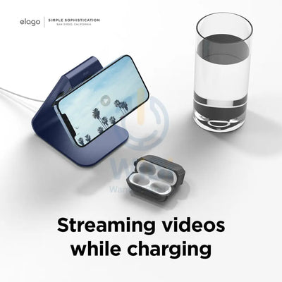 Elago MS4 Aluminum Charging Stand for MagSafe - Jean Indigo Accessories > Mobiles & Tablets > Mobiles > Mobile Holder