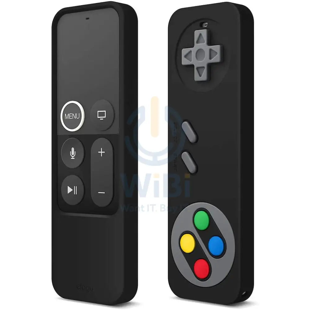 Elago R4 Retro Case for Apple TV Siri Remote (Lanyard Included) - Black Accessories > Smart Devices