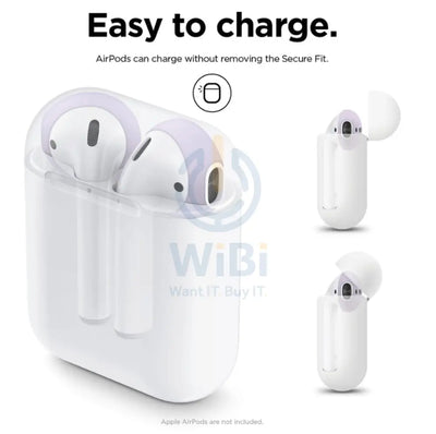 Elago Secure Fit covers - Apple Airpods 1 & 2 / Lovely Pink/Lavender / Pack Of 2 Accessories > Mobiles & Tablets