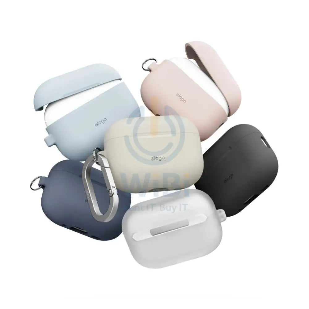 Elago Silicone Hang Case For Apple AirPods Pro 3 - Jean Indigo Accessories > Headphones > Covers & Cases