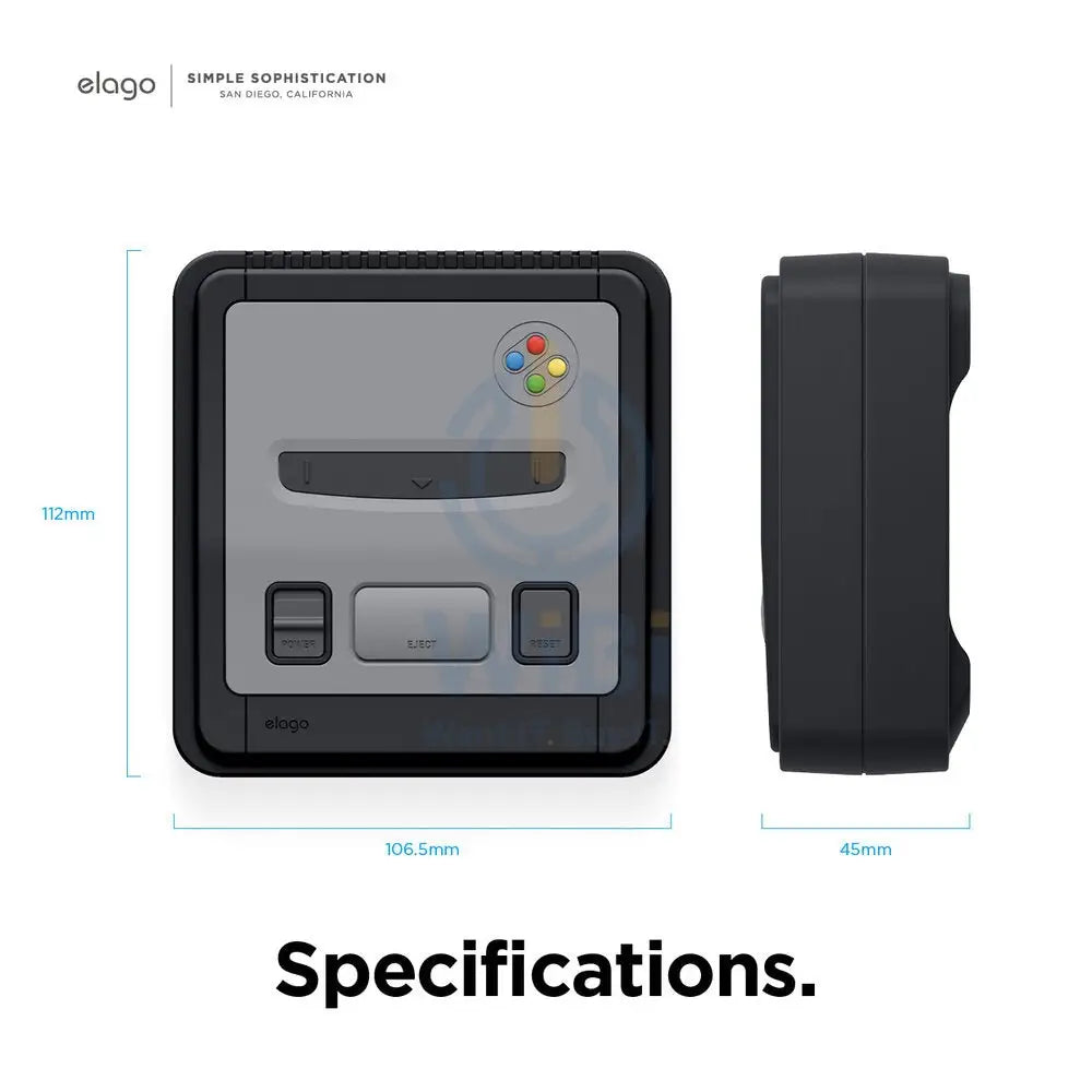 Elago T4 Nintendo Apple TV Case - Black Accessories > Smart Devices
