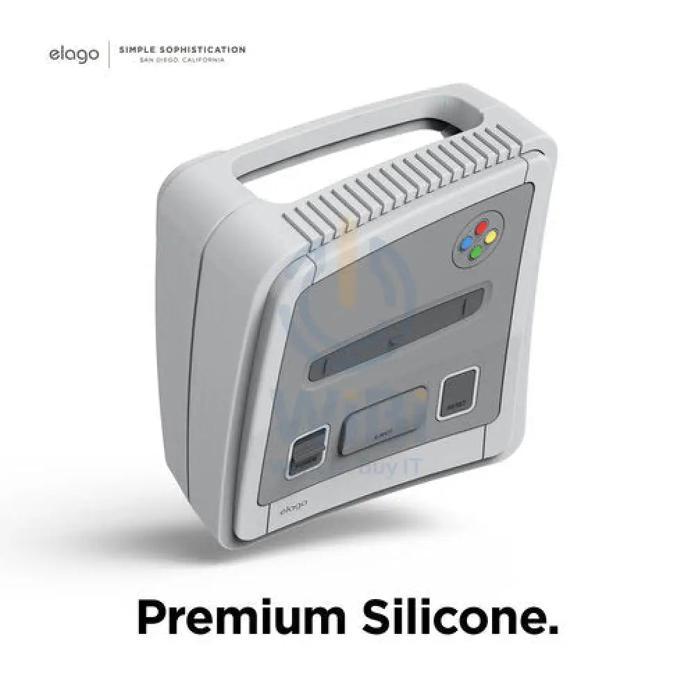 Elago T4 Nintendo Apple TV Case - Light Gray Accessories > Smart Devices