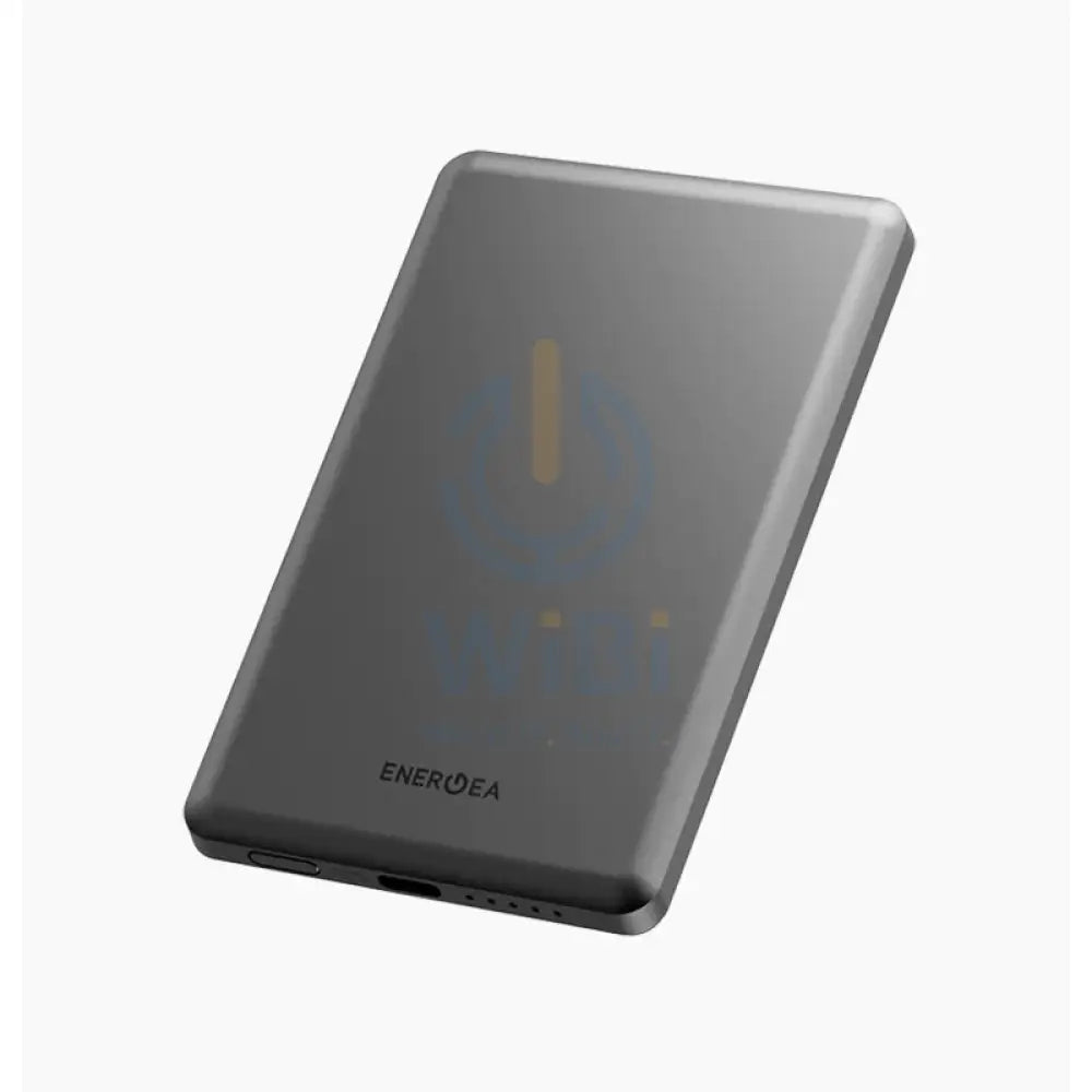 Energea Alupac Air 5000mah Ultra-light Aluminium Magsafe Compatible Power Bank - Gunmetal Accessories > Power Bank >