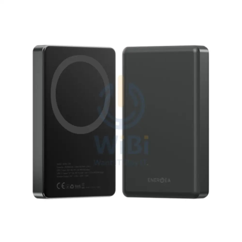 Energea AluPac Ultra Light Aluminum MagSafe Power Bank 10000mAh / USB C / Gunmetal Accessories > Power Bank