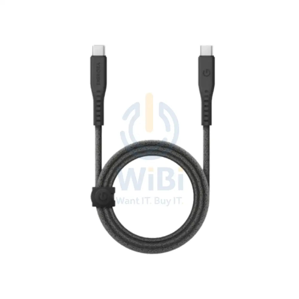 Energea Flow USB C to USB C cable 1.5m / Black Accessories > Cables & Converters > Cables