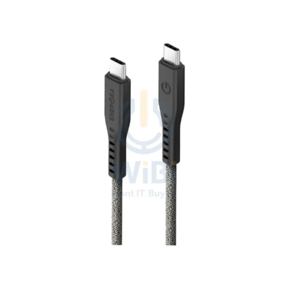 Energea Flow USB C to USB C cable 1.5m / Black Accessories > Cables & Converters > Cables