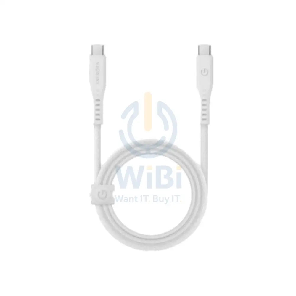 Energea Flow USB C to USB C cable 1.5m / White Accessories > Cables & Converters > Cables