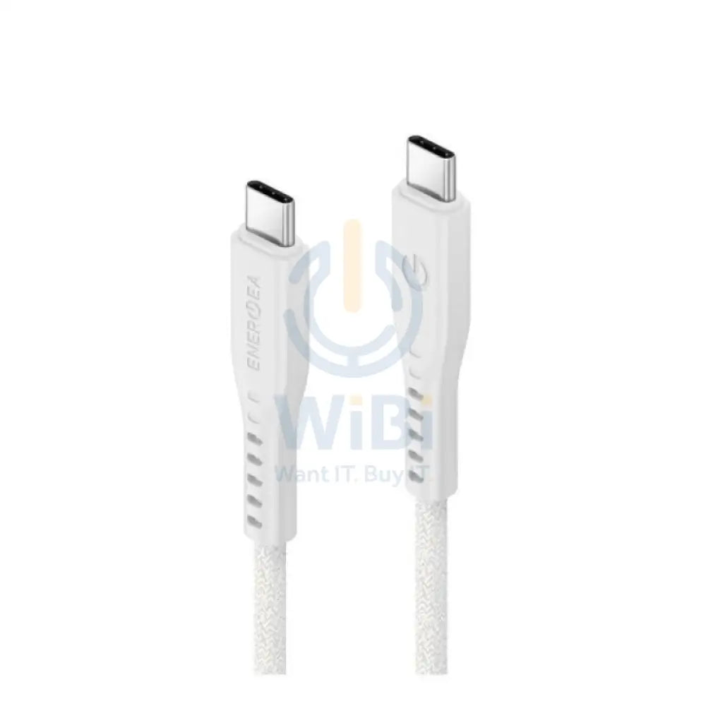 Energea Flow USB C to Lightning Cable 1.5M / 60W / White Accessories > Cables & Converters > Cables