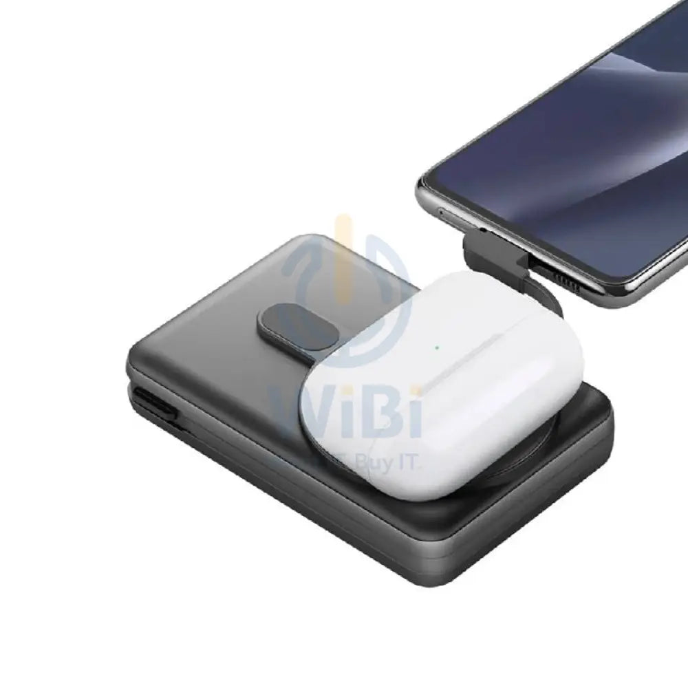 BAZIC MagPac Pro + Magsafe Power Bank - 10000mAh / USB-C / Gunmetal Accessories > Power Bank