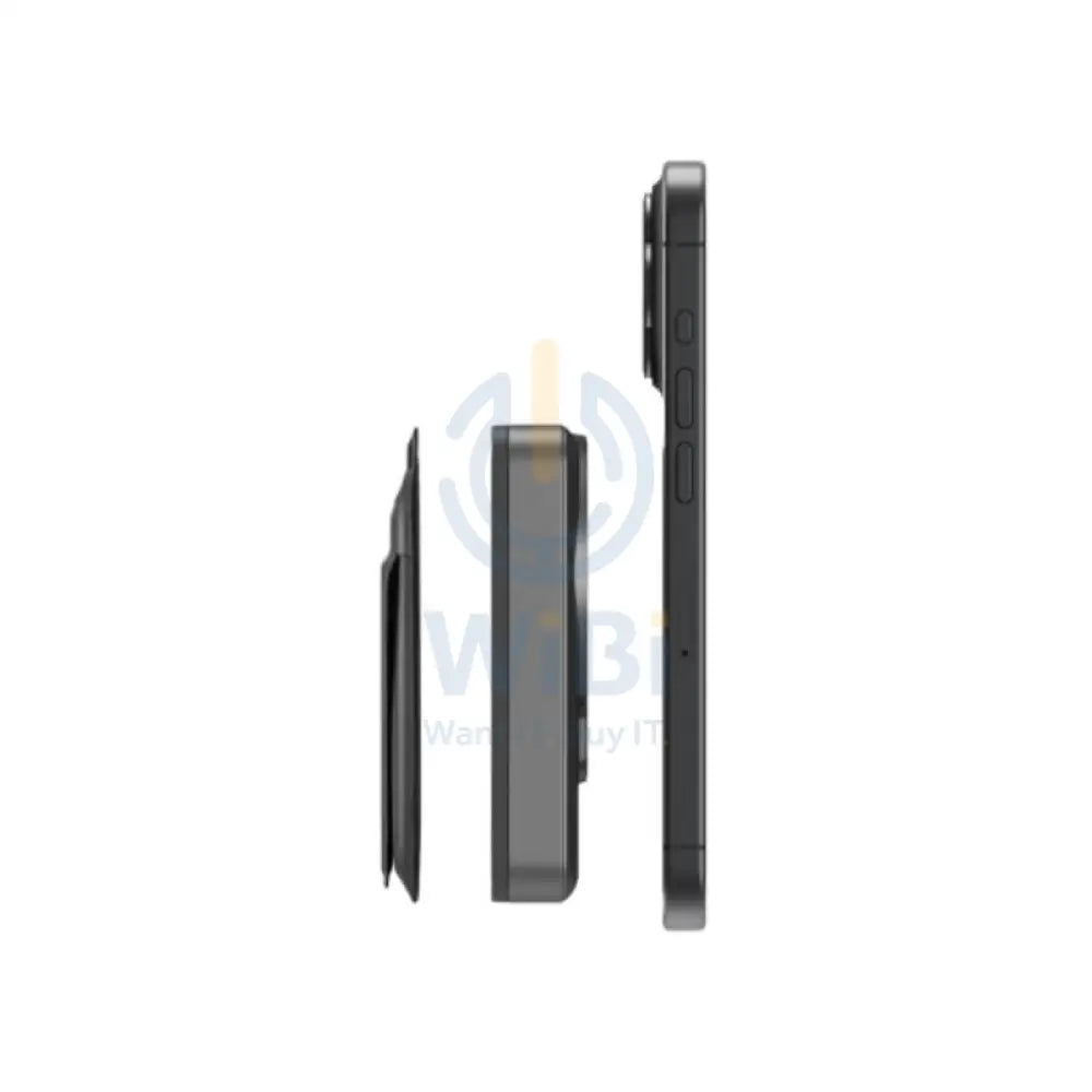 Energea MagWallet Card With MagPlus Power Bank - 10000mAh / USB-C / Micro USB / Gunmetal Accessories > Power Bank