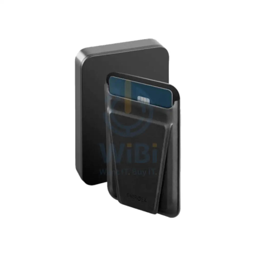 Energea MagWallet Card With MagPlus Power Bank - 10000mAh / USB-C / Micro USB / Gunmetal Accessories > Power Bank
