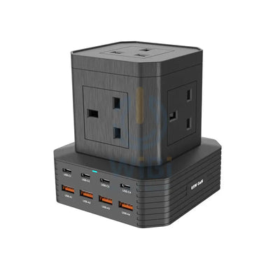 Engage 13 in 1 Ports GaN High Speed 65W Power Socket - Black Accessories > Power Adapters