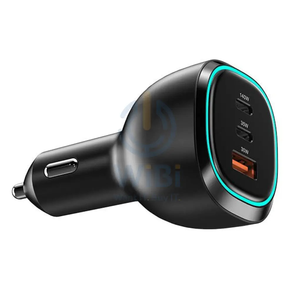 Engage 3 Port PD USB-C 165W Car Charger - Black Accessories > Mobiles & Tablets > Mobiles > Car Chargers