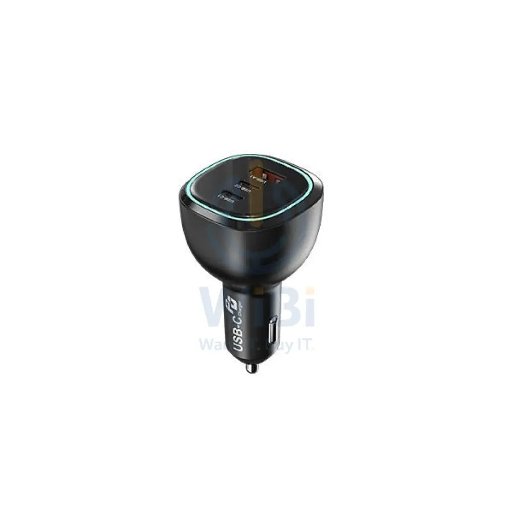 Engage 3 Port PD USB-C 165W Car Charger - Black Accessories > Mobiles & Tablets > Mobiles > Car Chargers