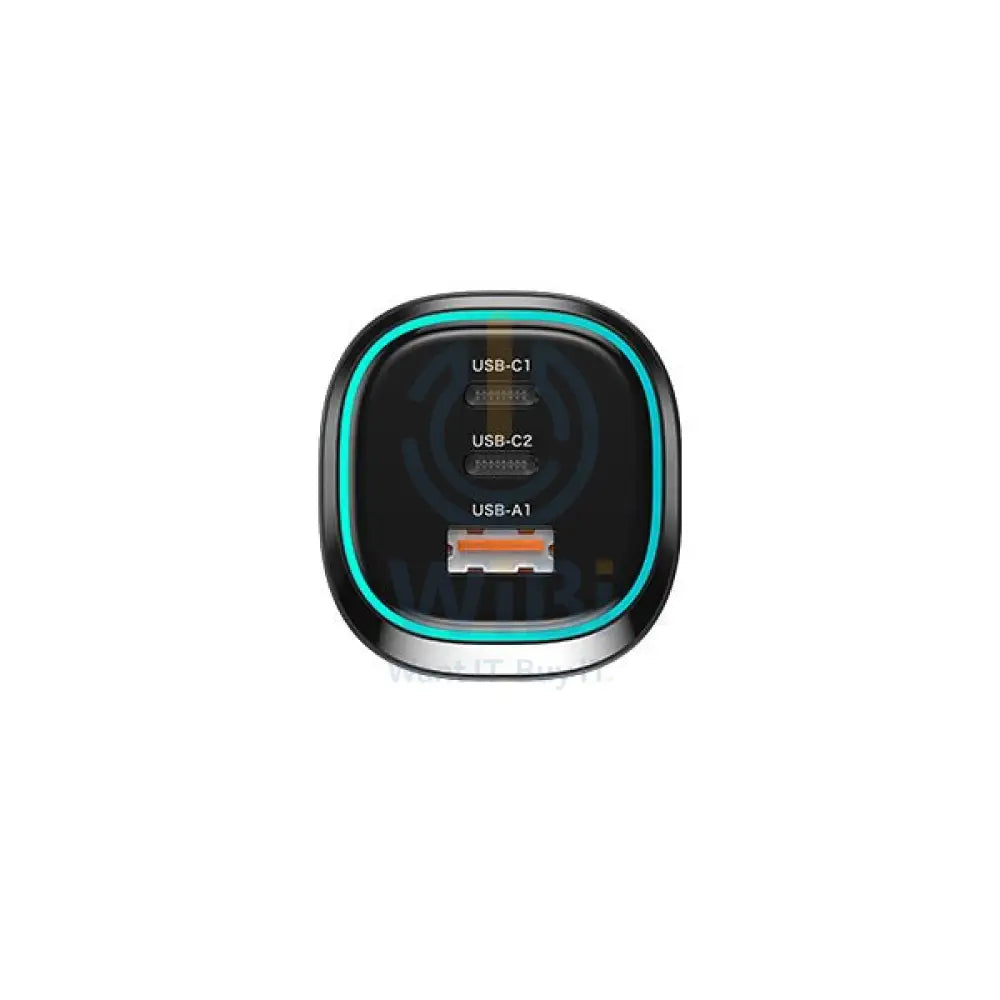 Engage 3 Port PD USB-C 165W Car Charger - Black Accessories > Mobiles & Tablets > Mobiles > Car Chargers