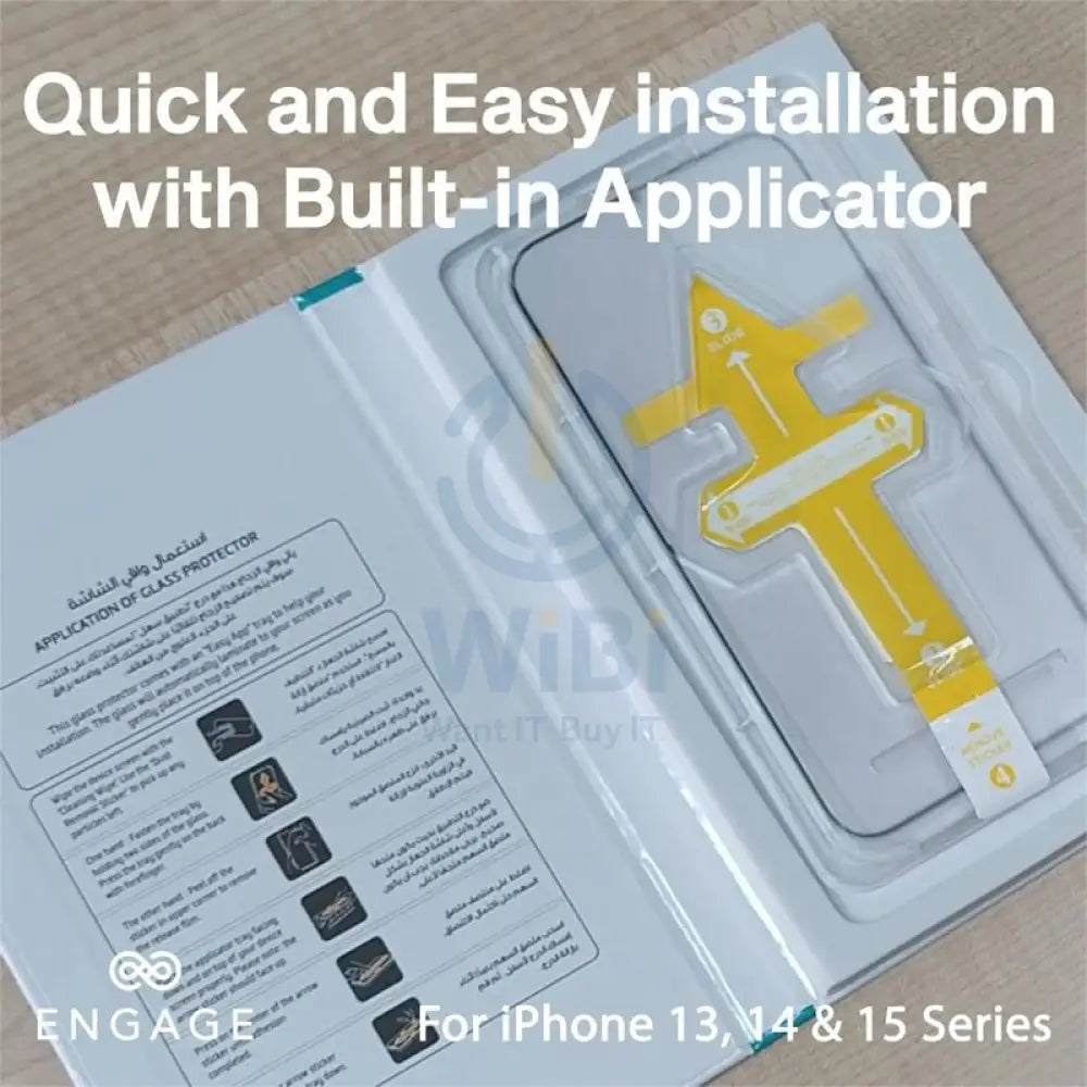 ENGAGE IPH 13 PRO MAX PRIVACY TG SCREEN PROTECTOR W/APPLICATOR Accessories > Mobiles & Tablets > Mobiles > Screen