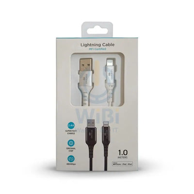Engage Lightning Mfi Cable 1 Meter - White Accessories > Cables & Converters > Cables