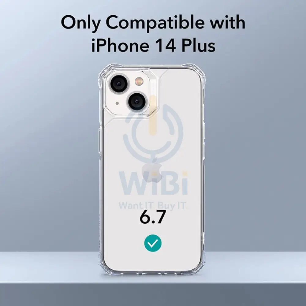 ESR Air Armor Clear Case - Apple iPhone 14 Plus / Clear Accessories > Mobiles & Tablets > Mobiles > Screen Protectors &