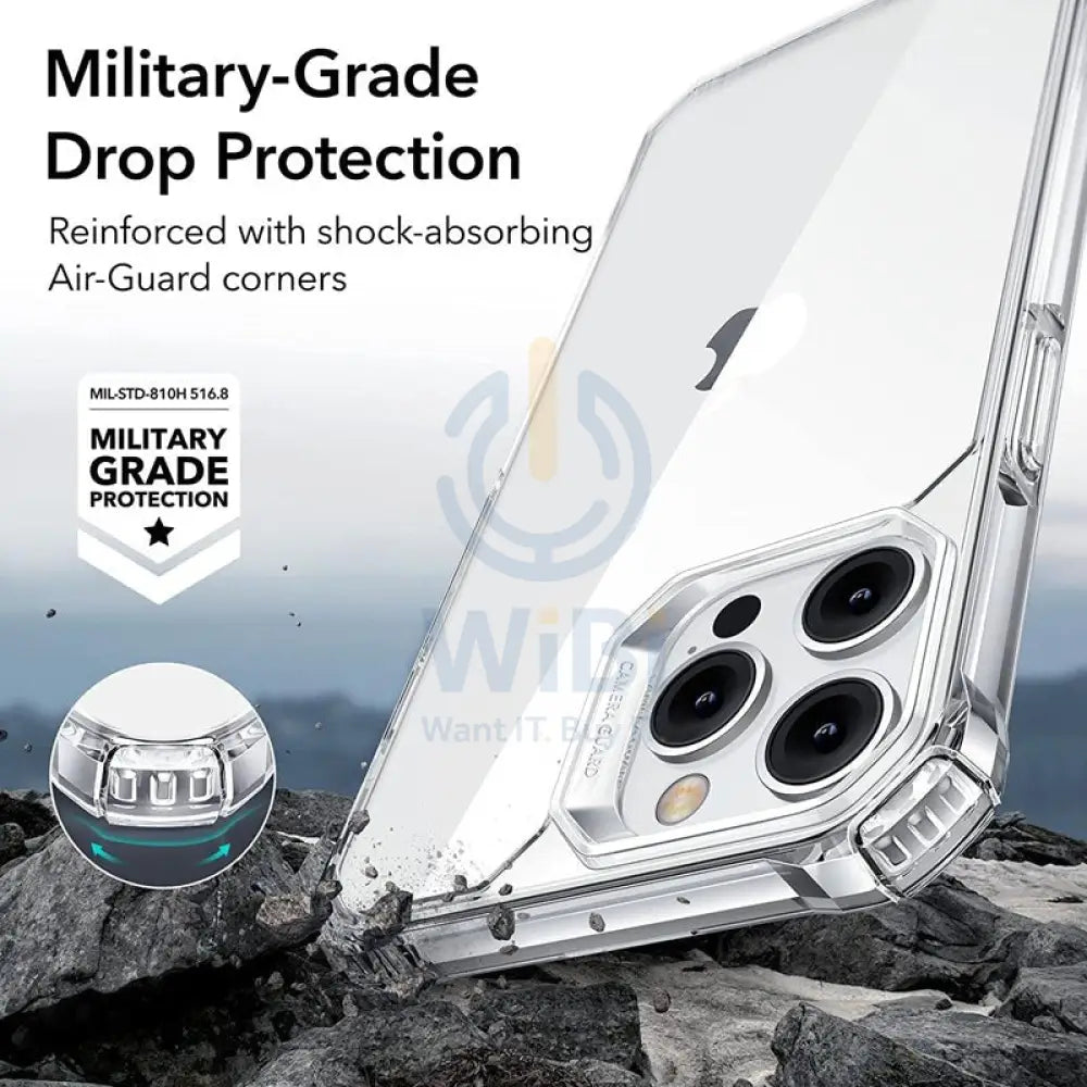 ESR Air Armor Clear Case - Apple iPhone 14 Pro Max / Clear Accessories > Mobiles & Tablets > Mobiles > Covers & Cases
