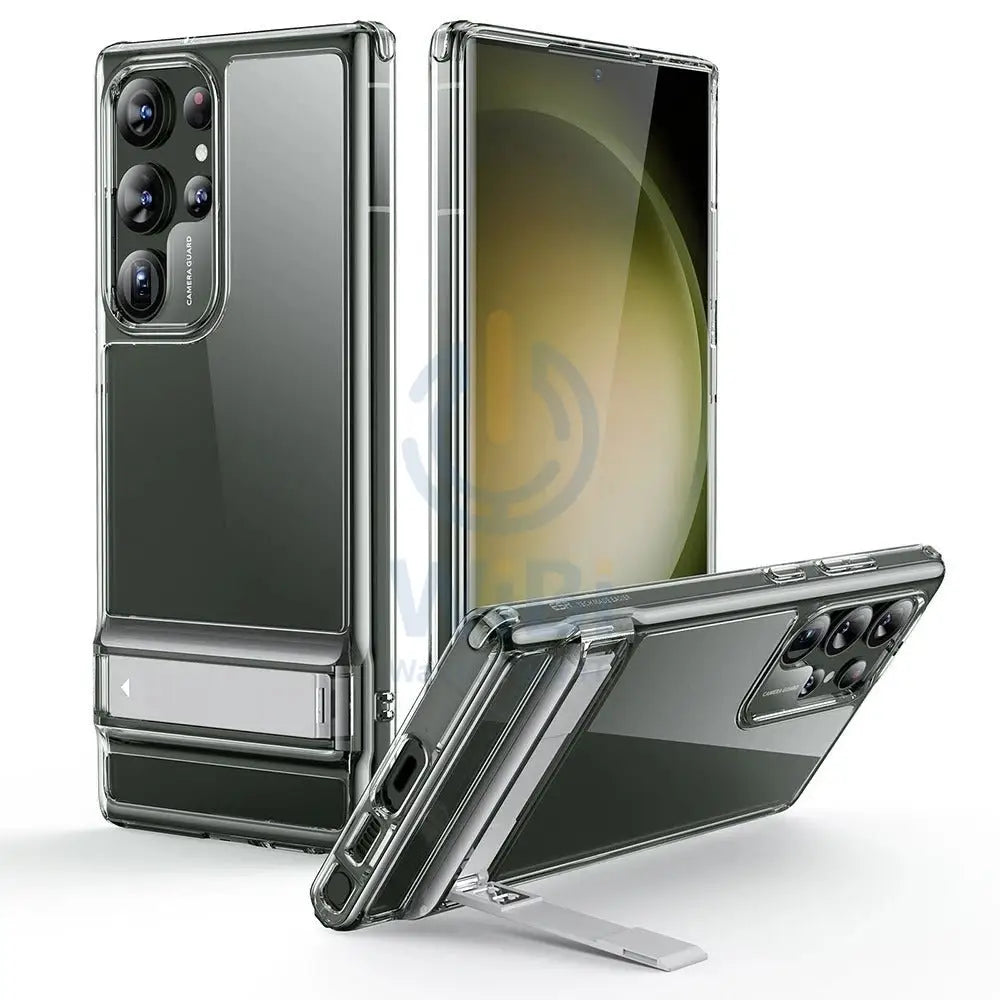 ESR Air Shield Boost Metal Kickstand Case - Samsung Galaxy S23 Ultra / Clear Accessories > Mobiles & Tablets
