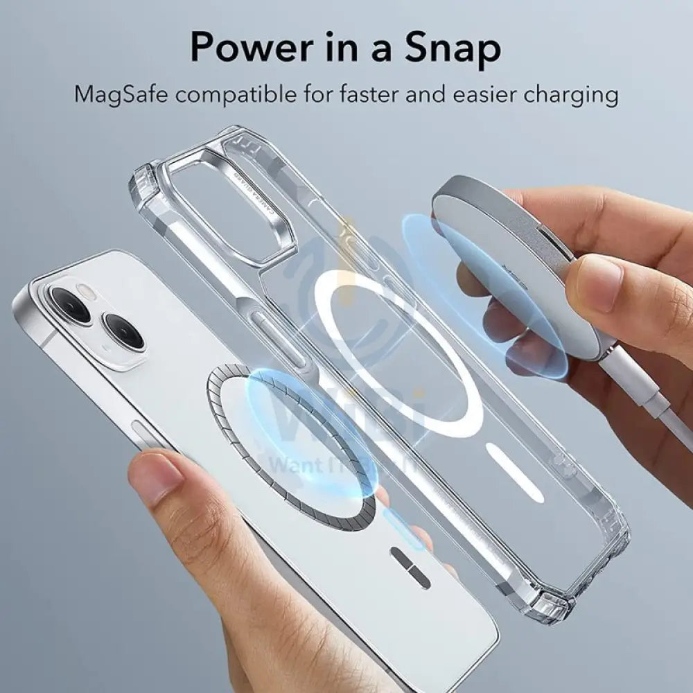 ESR Armor with HaloLock Ring MagSafe Case - Apple iPhone 14 Plus / Clear Accessories > Mobiles & Tablets > Mobiles >