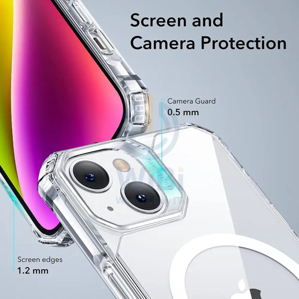 ESR Armor with HaloLock Ring MagSafe Case - Apple iPhone 14 Plus / Clear Accessories > Mobiles & Tablets > Mobiles >