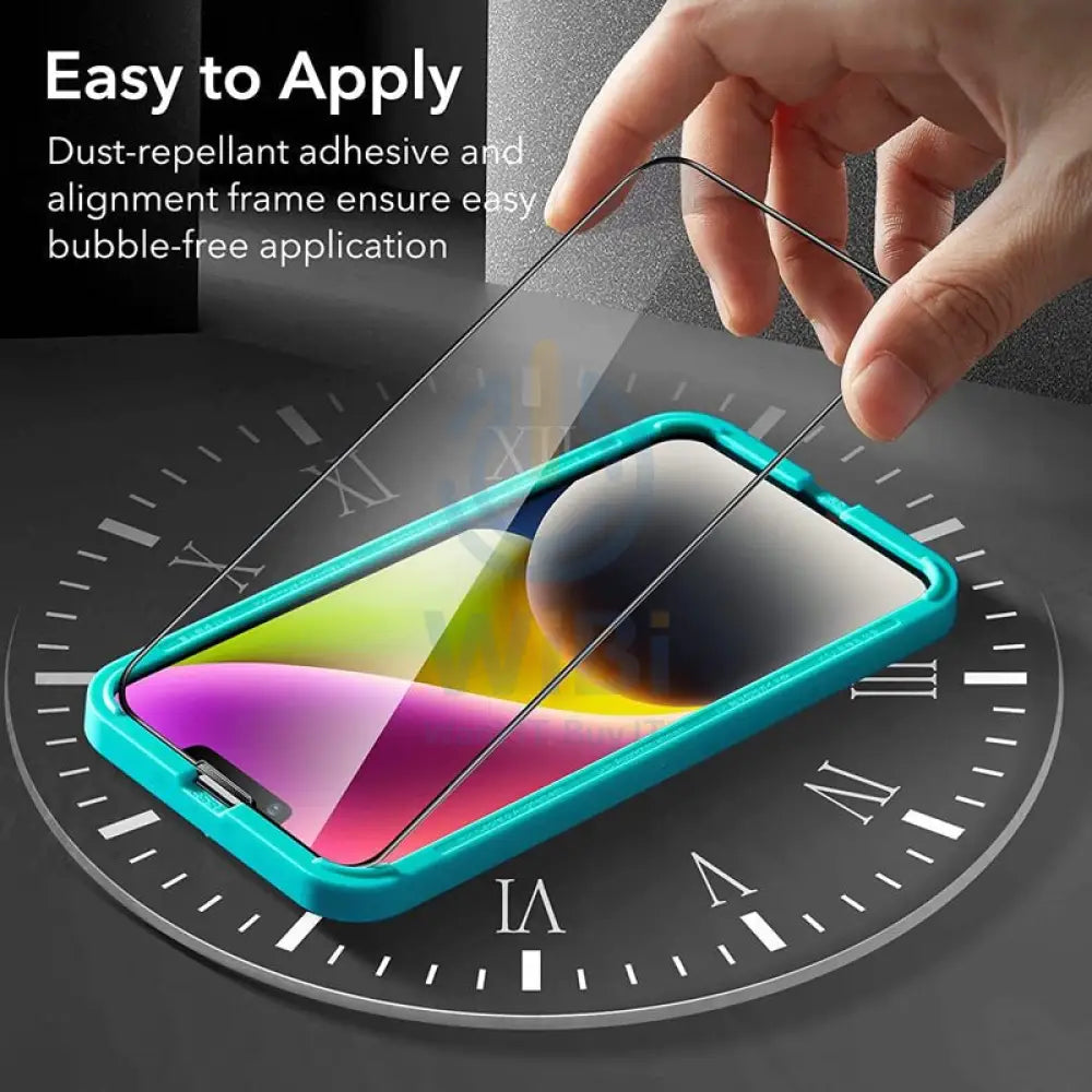 ESR Armorite edge to edge Tempered Glass Screen Protector - Apple iPhone 14 pro - Pack of 2 Accessories > Mobiles &