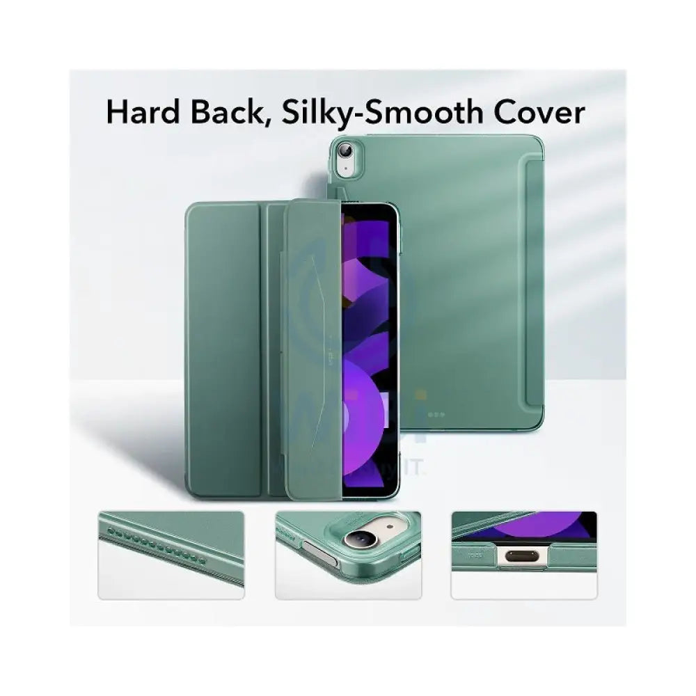 ESR Ascend Ascend Trifold حافظة -ايباد اير جين 6/5/4 11 بوصة / 10.9 بوصة (2020-2024) / أخضر اكسسوارات