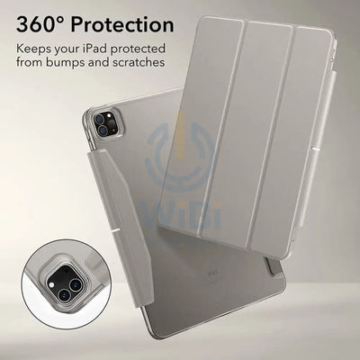 ESR Ascend Trifold Case - Apple iPad Pro 11 Gen 4/3/2/1 (2018-2022) / Silver Gray Accessories > Mobiles & Tablets >