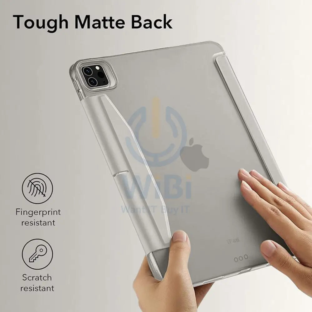 ESR Ascend Trifold Case - Apple iPad Pro 11 Gen 4/3/2/1 (2018-2022) / Silver Gray Accessories > Mobiles & Tablets >