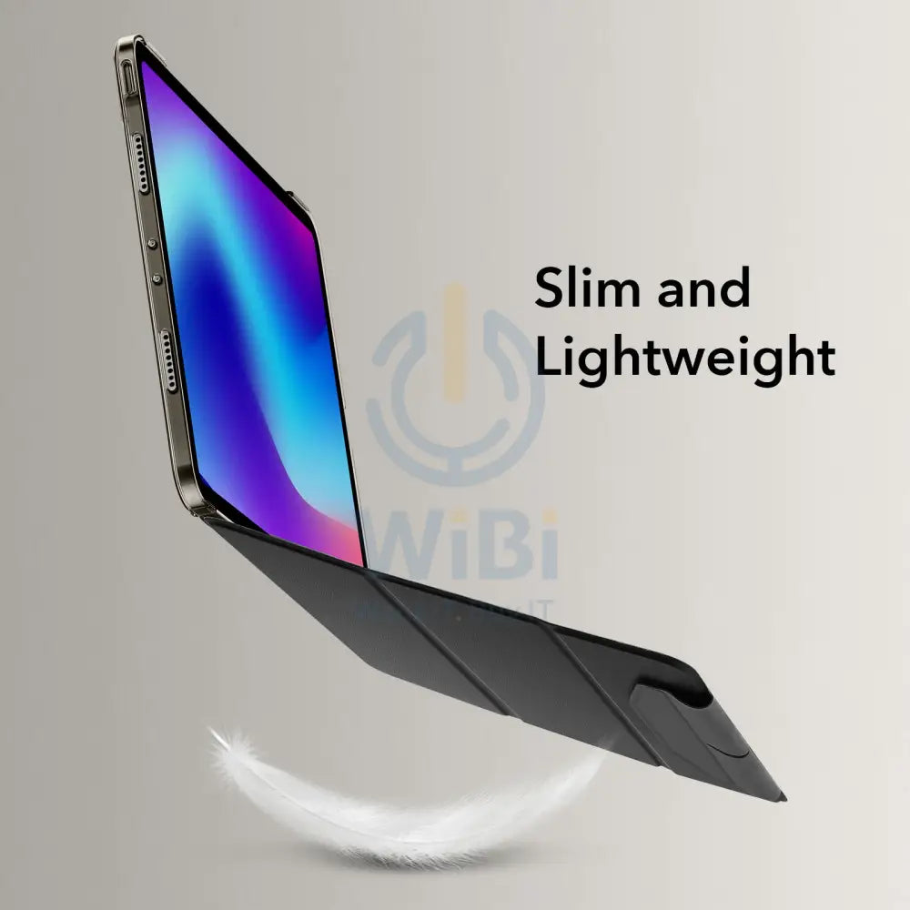 ESR Ascend Ascend Trifold حافظة - ابل برو 12.9 الجيل 6/5/4/3 (2018-2022) / جيلي أسود اكسسوارات > هواتف و تابلت >