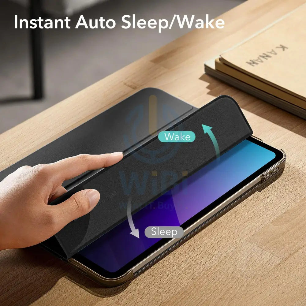 ESR Ascend Trifold Case For iPad 10.9 2022 (10th Gen) With Kick-Stand - Jelly Black Accessories > Mobiles & Tablets >