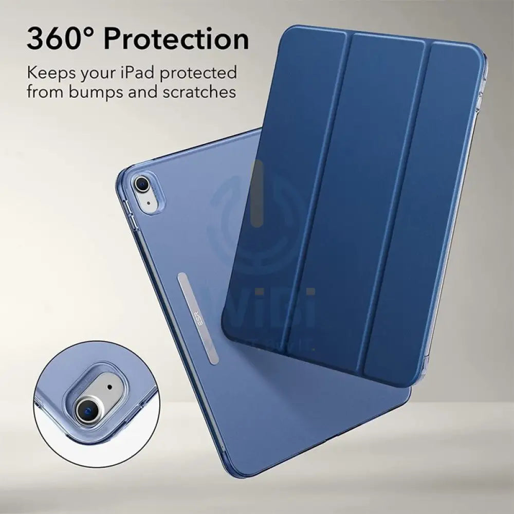 ESR Ascend Trifold Case With Kick-Stand - Apple iPad (10th Gen) / 10.9inch / Navi Blue Accessories > Mobiles & Tablets