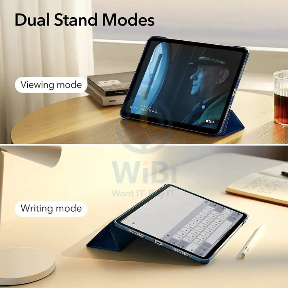 ESR Ascend Trifold Case With Kick-Stand - Apple iPad (10th Gen) / 10.9inch / Navi Blue Accessories > Mobiles & Tablets