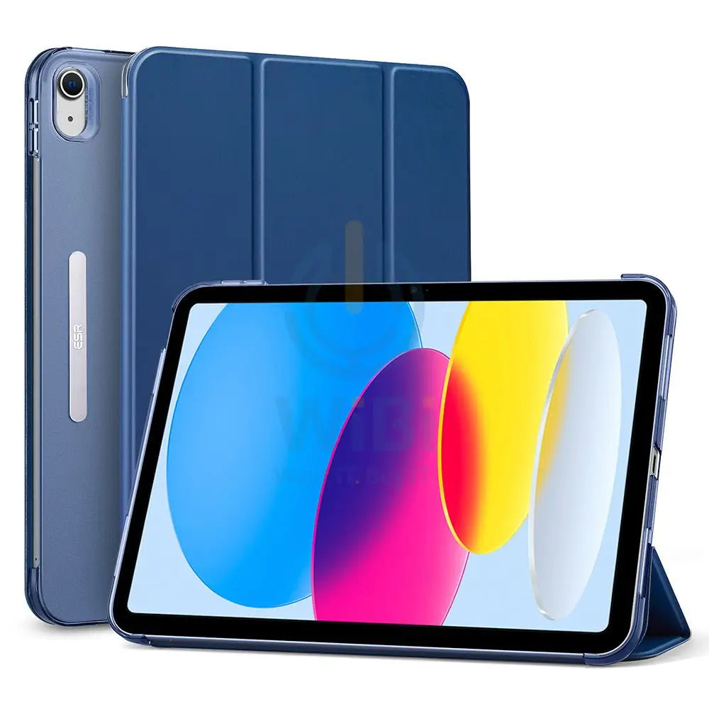 ESR Ascend Trifold Case With Kick-Stand - Apple iPad (10th Gen) / 10.9inch / Navi Blue Accessories > Mobiles & Tablets