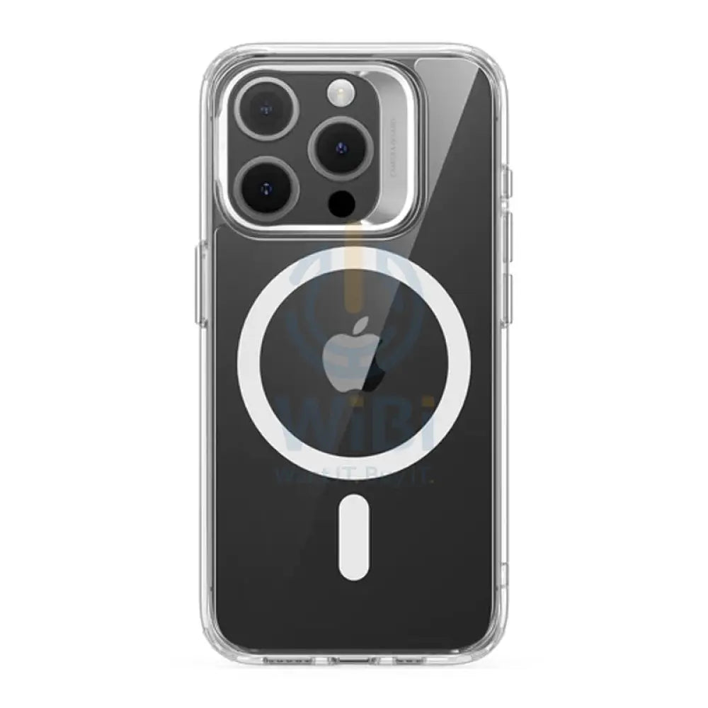 ESR Classic Hybrid Case with Stash Stand (HaloLock) - Apple iPhone 15 Pro / Clear Accessories > Mobiles & Tablets >